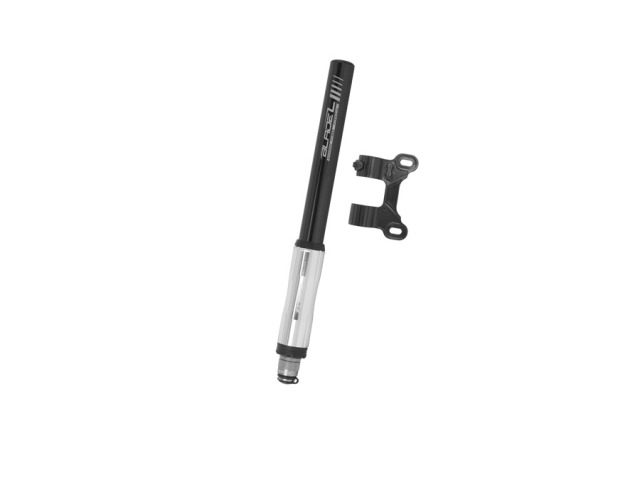 LEN NA FV - galuskový ventilček, vysúvací hadička s dĺžkou 16 cm, vrátane držiaku pod košík, 160 PSI / 11 bar, dĺžka: 24 cm.