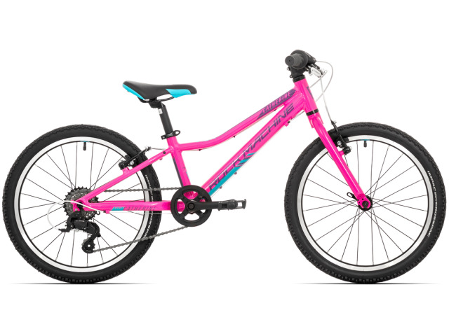 Detský bicykel pre malé cyklistky alebo cyklistov, ktorí preferujú ružovú farbu. Ľahký hliníkový rám s pohodlnou geometriou naučí malých jazdcov správnym návykom a pomôže rozvíjať ich jazdnú techniku. Radenie 1x6 s rozsahom pre pohodové výjazdy a prekonávanie prvých kopcov, ľahké večkové brzdy s dostatočným brzdným výkonom a veselý dizajn majú jediný cieľ: spríjemniť jazdu na bicykli.