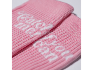 LOVETHEM x BIGBIKE Ponožky Pink